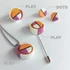 Kép 3/3 - PLAY kollekció DOTS fülbevalóval